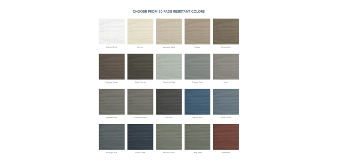 Alside composite siding