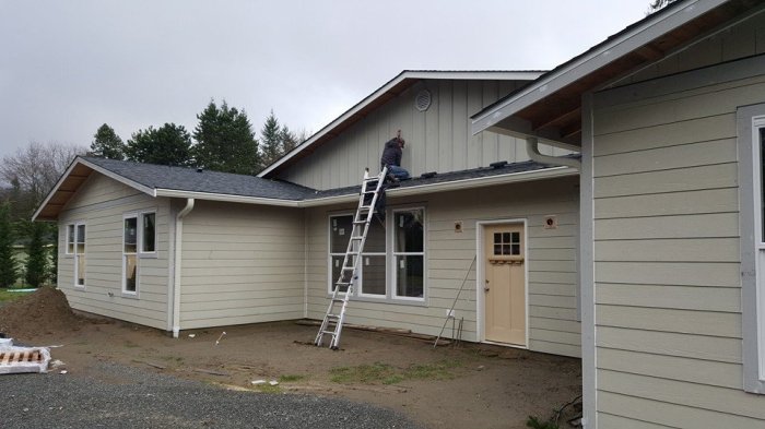 Ascend siding installation