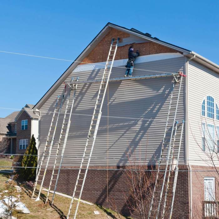 Ascend siding installation