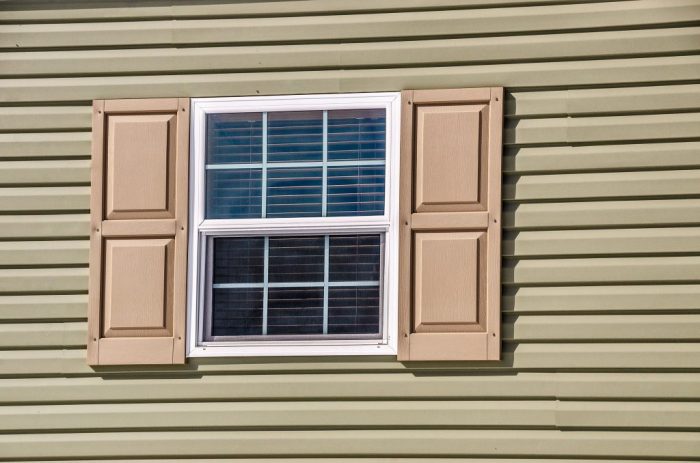 Siding alure ultrashield midland shutters manufactured