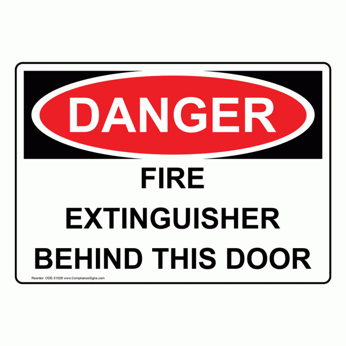 Fire extinguisher sign board signs signage printable brady rectangle extinguishers safety use first staples depot aluminum stock share size fiberglass
