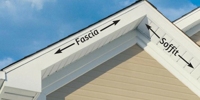Painting soffits